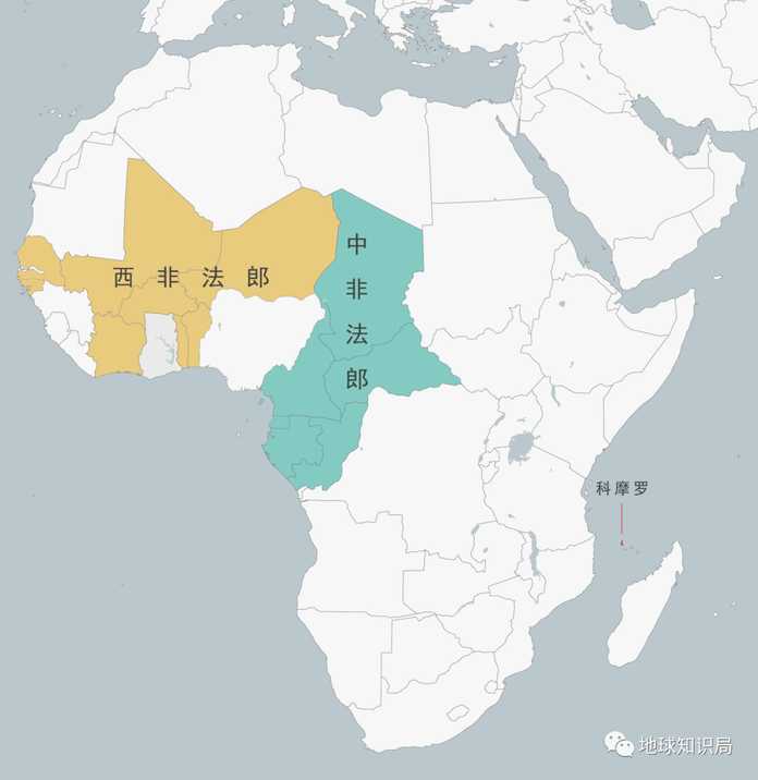 0ba439a13e7f50336b45cf376fb63605f5039284 都在法國控制盤剝下的西非法郎區