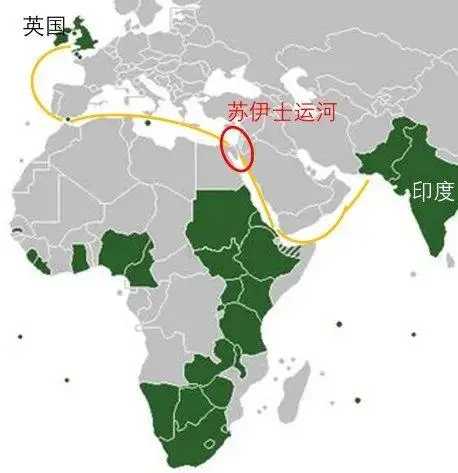 巴勒斯坦地區，扼守蘇伊士運河要道