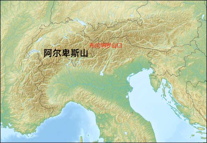 39129d4d18f9aa3622c7fd83c035e5d1cd81b19f 布倫納羅山口,控制著義大利和奧地利