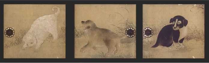 49a3b6a349d5f216d6a8ac371cdec8caf7f9bcbf 與謝蕪村|狗子図