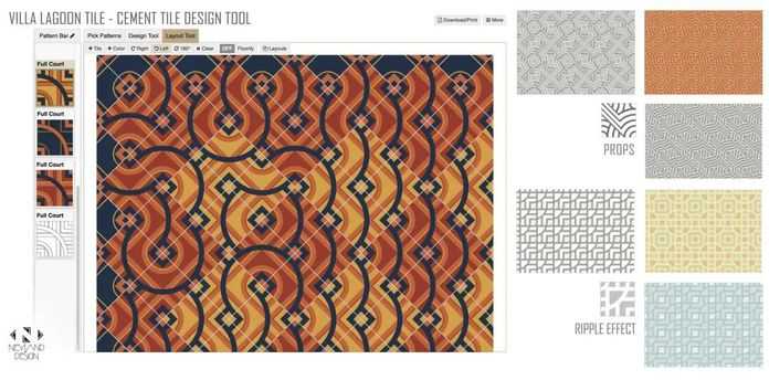 內蘭德設計的水泥磚