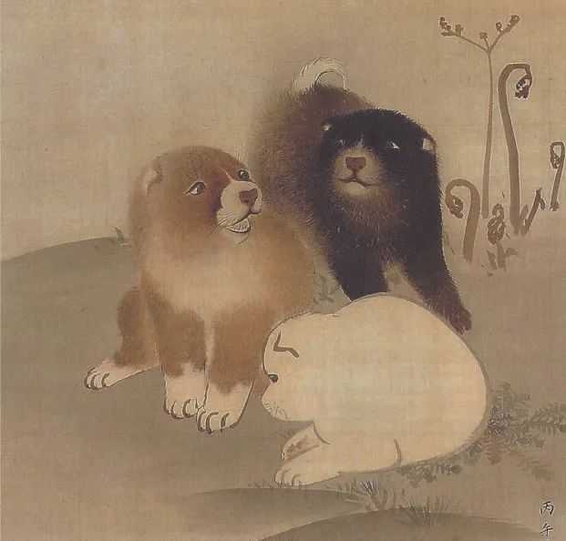 55a8b3eb15fc44da899a32950dba5a3084950fe0 円山応挙|狗児図