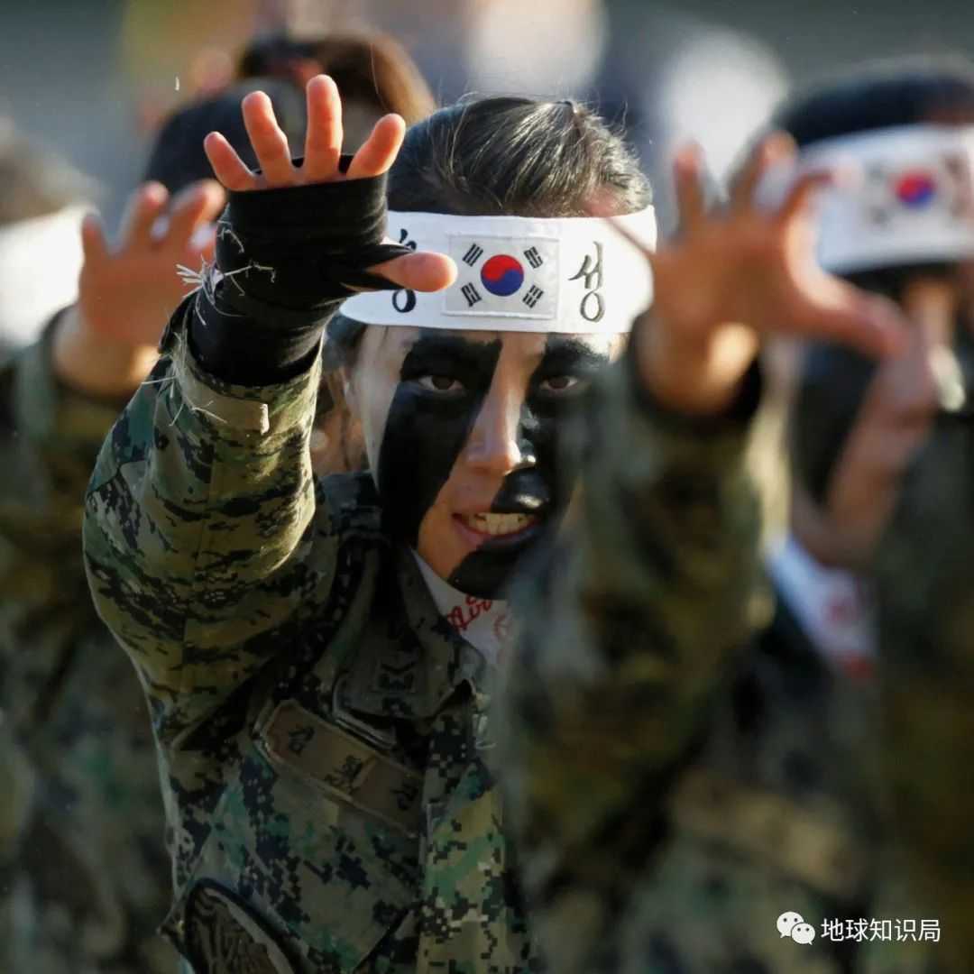 韓國女兵（圖：壹圖網）
