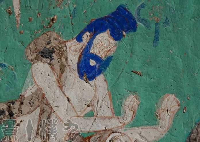 克孜爾石窟第80號窟（約公元7世紀）