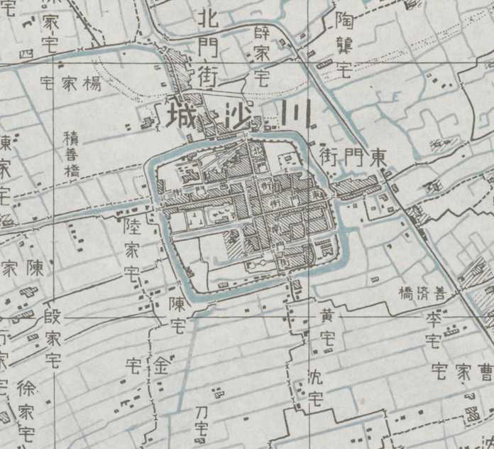 1932年日本間諜測繪川沙城