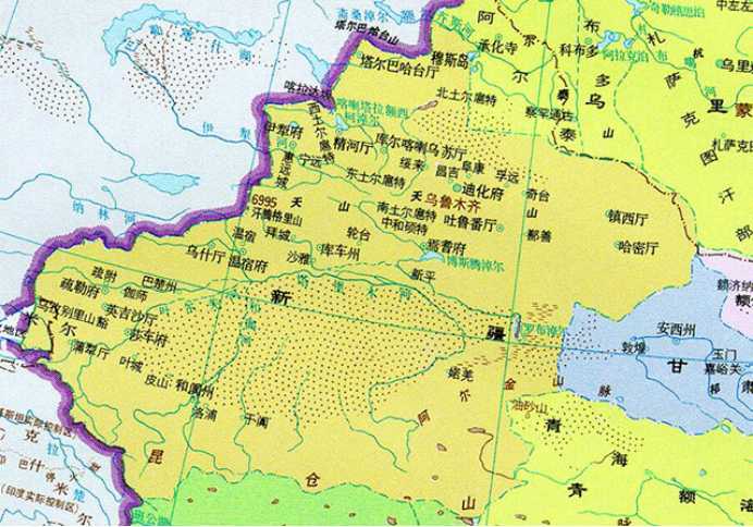 a80558d3a36d059f7a70c7d64e335add3c79ed15 1884年新疆建省,省會迪化(今烏魯木齊)