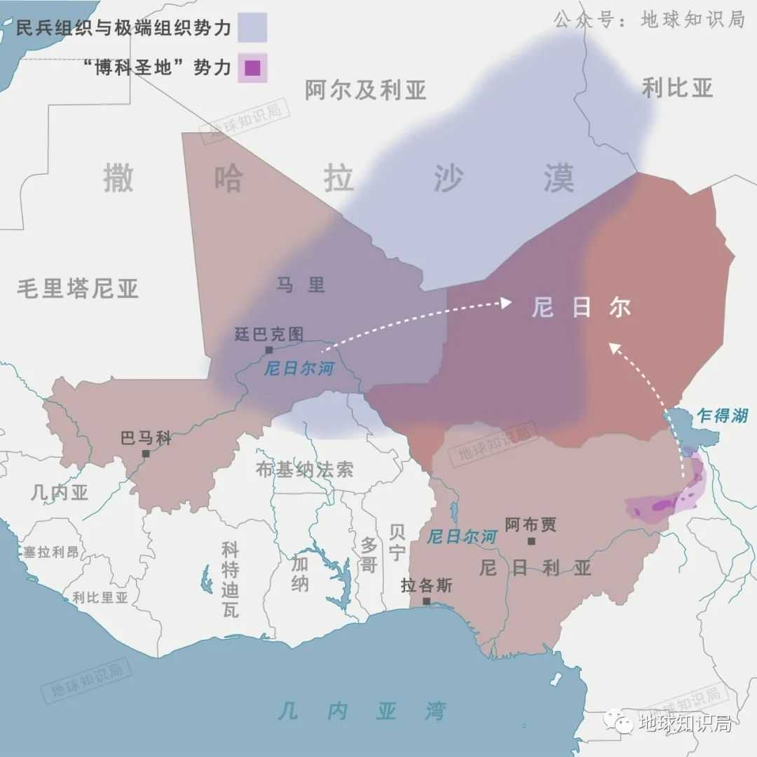 西非國家組織不夠嚴密，往往防不勝防