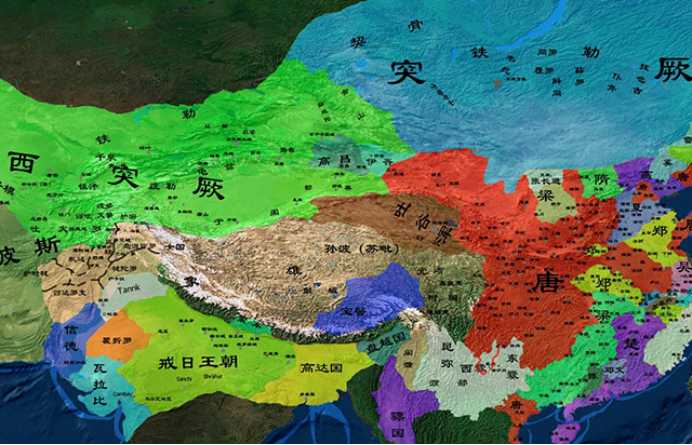 d5c21e6b8dd81ec5627f91331f510def8130a2f3 唐朝初興時,突厥已是北方大漠和西域的霸主