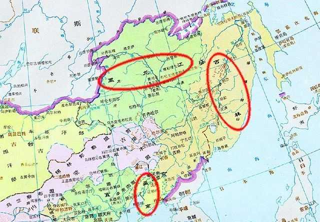 f6666d801c3e66cbd8a2683339258b3047193cef 清朝設立的東北三大行政區